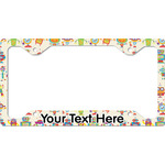 Rocking Robots License Plate Frame - Style C (Personalized)