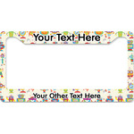 Rocking Robots License Plate Frame - Style B (Personalized)