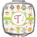 Rocking Robots Compact Makeup Mirror (Personalized)