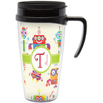 Rocking Robots Acrylic Travel Mug with Handle (Personalized)