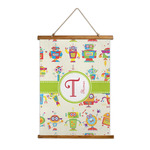 Rocking Robots Wall Hanging Tapestry - Tall (Personalized)