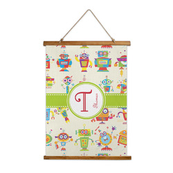 Rocking Robots Wall Hanging Tapestry - Tall (Personalized)