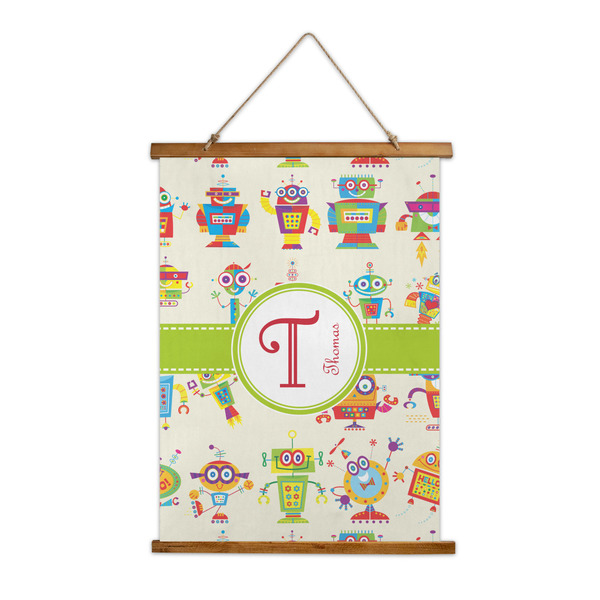 Custom Rocking Robots Wall Hanging Tapestry (Personalized)