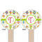 Rocking Robots Wooden 6" Food Pick - Round - Double Sided - Front & Back