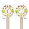 Rocking Robots Wooden 7.5" Stir Stick - Round - Double Sided - Front & Back