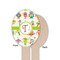 Rocking Robots Wooden Food Pick - Oval - Single Sided - Front & Back