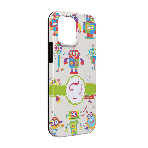 Custom Rocking Robots iPhone Case - Rubber Lined - iPhone 13 Pro (Personalized)