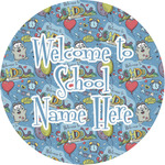 Welcome to School Multipurpose Round Labels - 1" (Personalized)