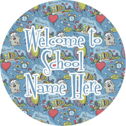 Welcome to School Multipurpose Round Labels - 1" (Personalized)