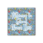 Welcome to School Wood Print - 12x12 (Personalized)