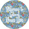 Welcome to School 2" Multipurpose Round Labels - Single Sticker