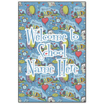 Welcome to School Wood Print - 20x30 (Personalized)