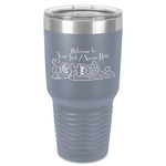 Welcome to School 30 oz Stainless Steel Tumbler - Grey - Single-Sided (Personalized)