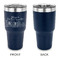 Welcome to School 30 oz Stainless Steel Ringneck Tumblers - Navy - Single Sided - APPROVAL