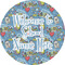 Welcome to School 5" Multipurpose Round Label - Single Sticker