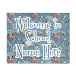 Welcome to School 8' x 10' Indoor Area Rug (Personalized)