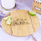 Welcome to School Bamboo Cutting Board - In Context