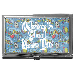 Welcome to School Business Card Case