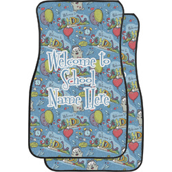 Welcome to School Car Floor Mats (Front Seat) (Personalized)