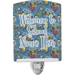 Welcome to School Ceramic Night Light (Personalized)