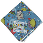 Welcome to School Cloth Dinner Napkin - Single w/ Name or Text