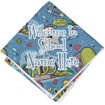 Welcome to School Cloth Cocktail Napkin - Single w/ Name or Text