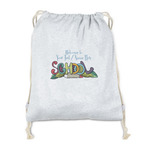 Welcome to School Drawstring Backpack - Sweatshirt Fleece (Personalized)