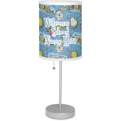 Welcome to School 7" Drum Lamp with Shade Polyester (Personalized)