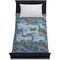 Welcome to School Duvet Cover - Twin XL - On Bed - No Prop