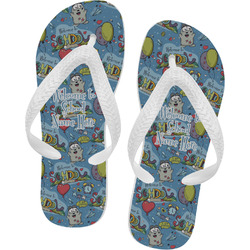 Welcome to School Flip Flops - Medium (Personalized)