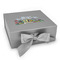 Welcome to School Gift Boxes with Magnetic Lid - Silver - Front