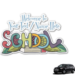 Welcome to School Graphic Car Decal (Personalized)