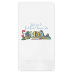 Welcome to School Guest Napkins - Full Color - Embossed Edge (Personalized)