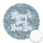 Welcome to School Printed Cookie Topper - 2.5" (Personalized)