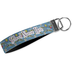 Welcome to School Webbing Keychain Fob - Large (Personalized)