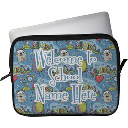 Welcome to School Laptop Sleeve / Case - 15" (Personalized)