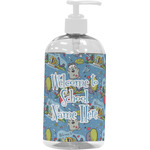 Welcome to School Plastic Soap / Lotion Dispenser (16 oz - Large - White) (Personalized)