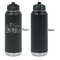 Welcome to School Laser Engraved Water Bottles - Front Engraving - Front & Back View