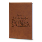 Welcome to School Leatherette Journal - Large - Double Sided (Personalized)