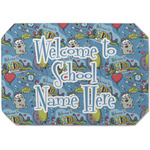 Welcome to School Dining Table Mat - Octagon (Single-Sided) w/ Name or Text