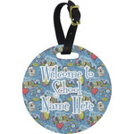 Welcome to School Plastic Luggage Tag - Round (Personalized)