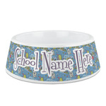 Welcome to School Plastic Dog Bowl (Personalized)