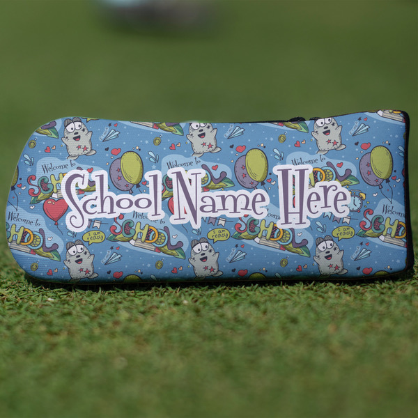 Custom Welcome to School Blade Putter Cover (Personalized)