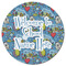 Welcome to School Round Fridge Magnet - FRONT