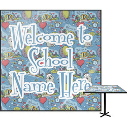Welcome to School Square Table Top - 30" (Personalized)
