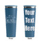 Welcome to School Steel Blue RTIC Everyday Tumbler - 28 oz. - Front and Back