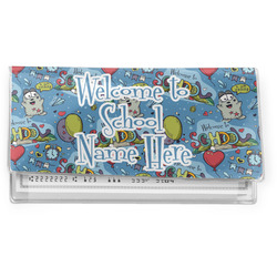 Welcome to School Vinyl Checkbook Cover (Personalized)