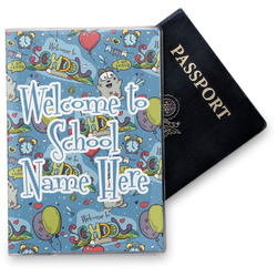 Welcome to School Vinyl Passport Holder (Personalized)