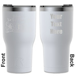 Welcome to School RTIC Tumbler - White - Engraved Front & Back (Personalized)