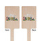 Welcome to School Wooden 6.25" Stir Stick - Rectangular - Double Sided - Front & Back